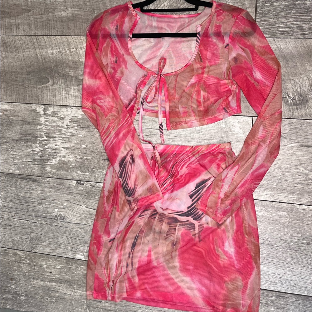 two piece mesh set